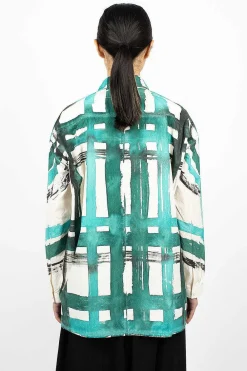 Toogood The Draughtsman Shirt Flint/Viridian| Shirts
