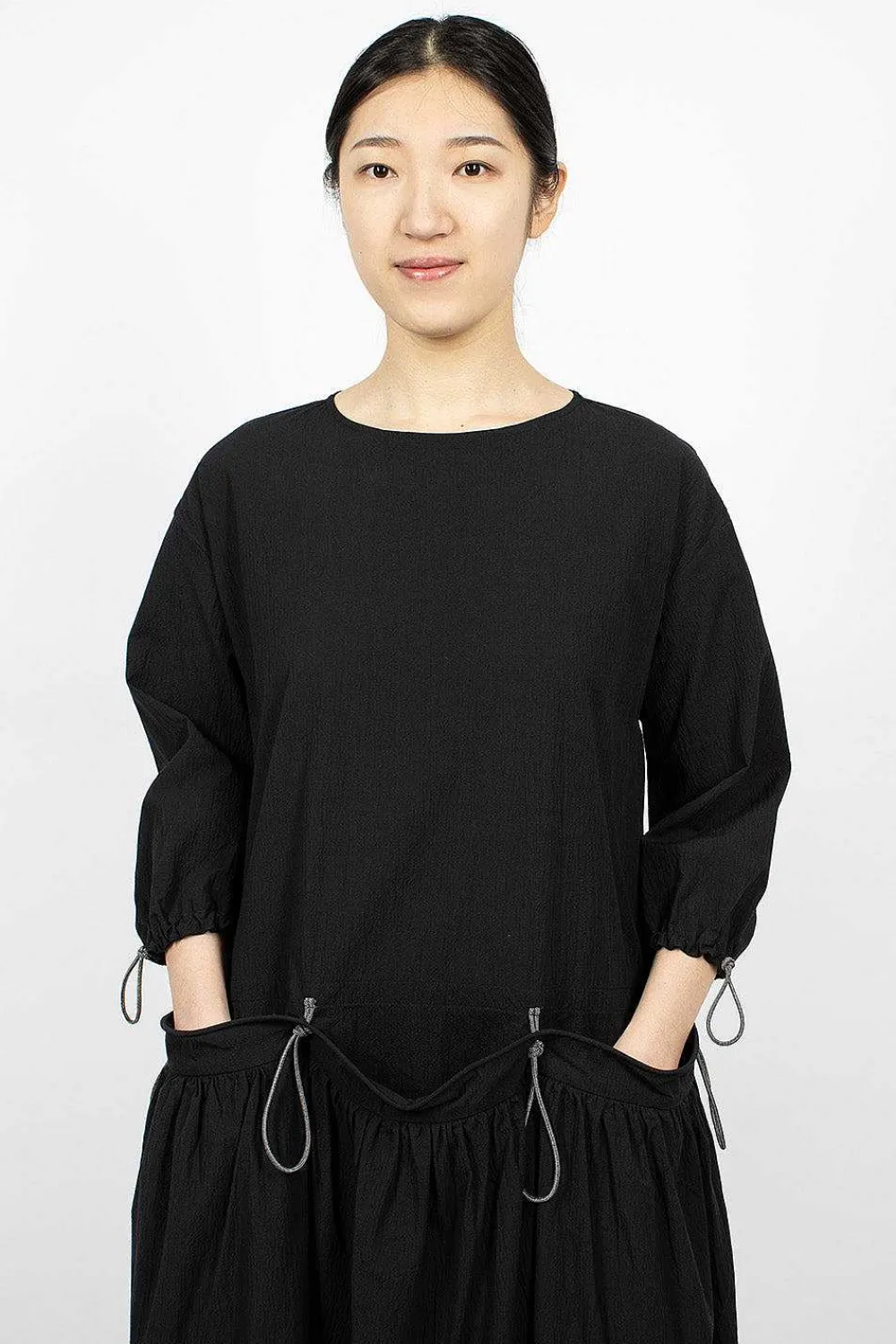 Toogood The Roper Dress Crinkled Cotton Flint| Dresses