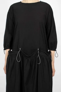 Toogood The Roper Dress Crinkled Cotton Flint| Dresses