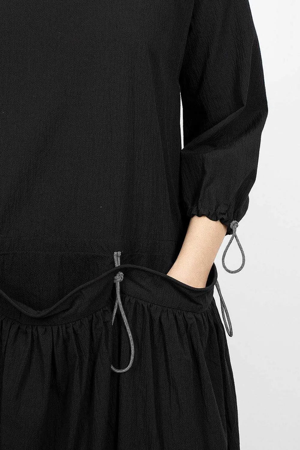 Toogood The Roper Dress Crinkled Cotton Flint| Dresses
