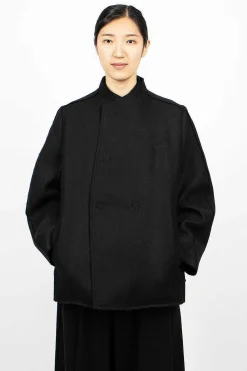 Toogood The Sculptor Coat Felt Flint| Outerwear
