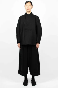 Toogood The Sculptor Coat Felt Flint| Outerwear