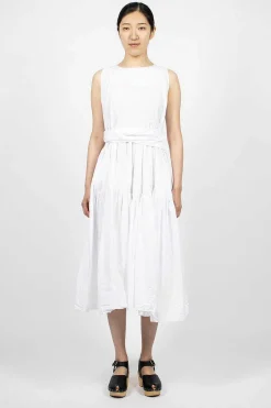 Daniela Gregis Tiered Dress White| Dresses