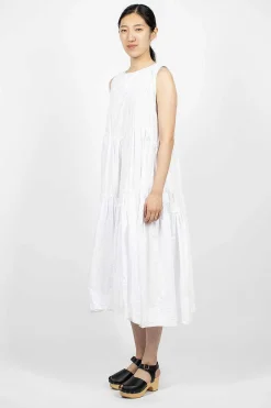 Daniela Gregis Tiered Dress White| Dresses