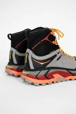 Hoka One One Tor Ultra Hi Black/Chili Pepper| Sneakers