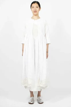 Daniela Gregis Torte Coat Optical/Raw White| Outerwear