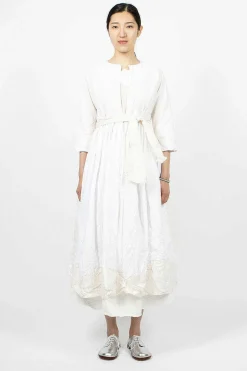 Daniela Gregis Torte Coat Optical/Raw White| Outerwear