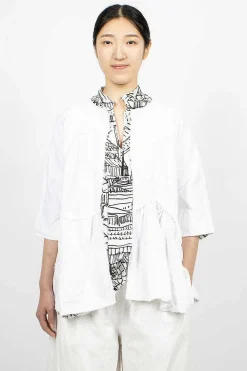 Daniela Gregis Torte Jacket White| Outerwear
