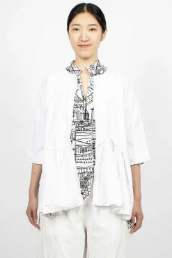 Daniela Gregis Torte Jacket White| Outerwear