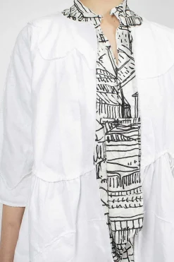 Daniela Gregis Torte Jacket White| Outerwear
