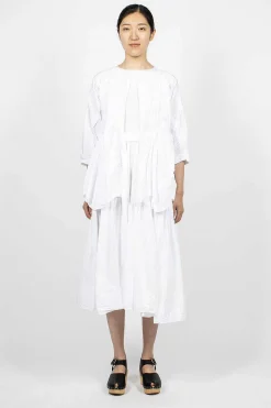 Daniela Gregis Torte Wave Jacket White| Outerwear