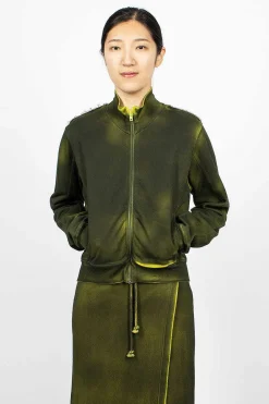 Acne Studios Track Jacket Acid Yellow| Outerwear