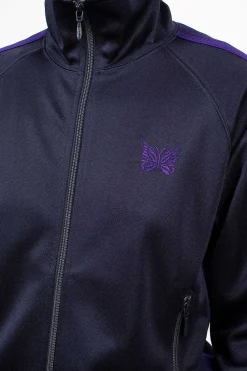 Needles Track Jacket Navy| Outerwear