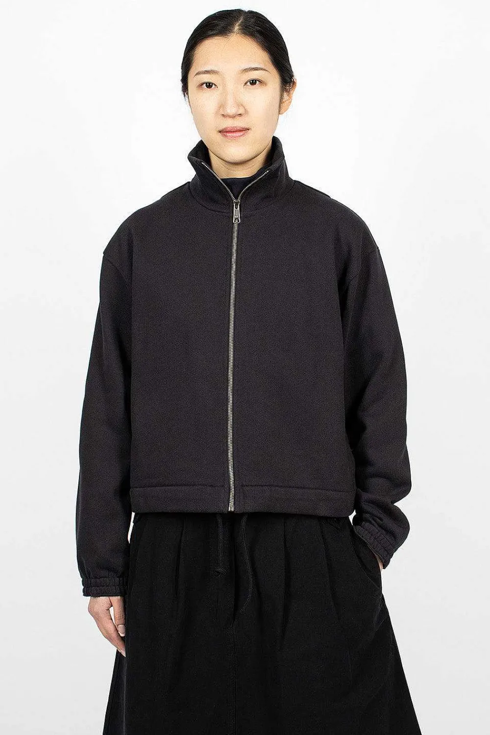 Margaret Howell Track Jacket Off Black| Outerwear