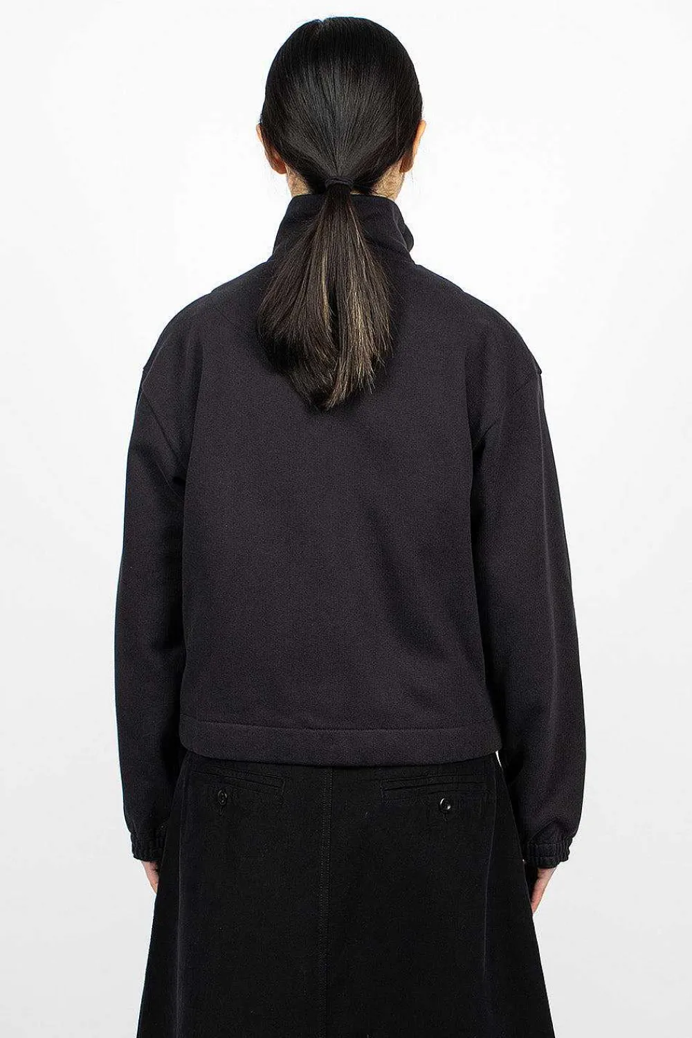 Margaret Howell Track Jacket Off Black| Outerwear