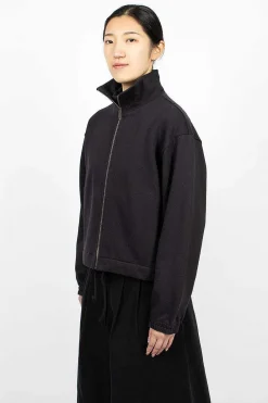 Margaret Howell Track Jacket Off Black| Outerwear