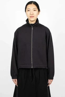 Margaret Howell Track Jacket Off Black| Outerwear