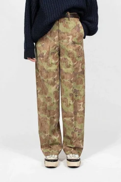 VISVIM Trade Wind Herringbone Pant Camo| Trousers