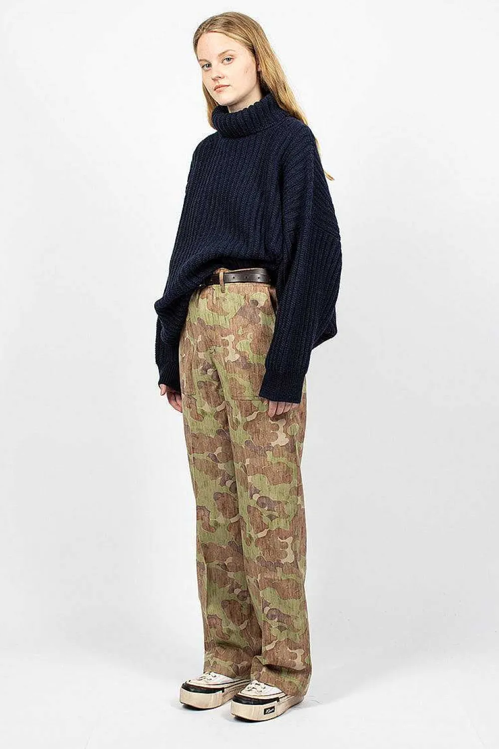 VISVIM Trade Wind Herringbone Pant Camo| Trousers