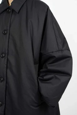 Casey Casey Triangle Coat Navy| Outerwear