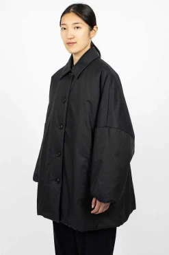 Casey Casey Triangle Coat Navy| Outerwear