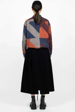Engineered Garments FWK Tuck Skirt Dark Navy| Skirts