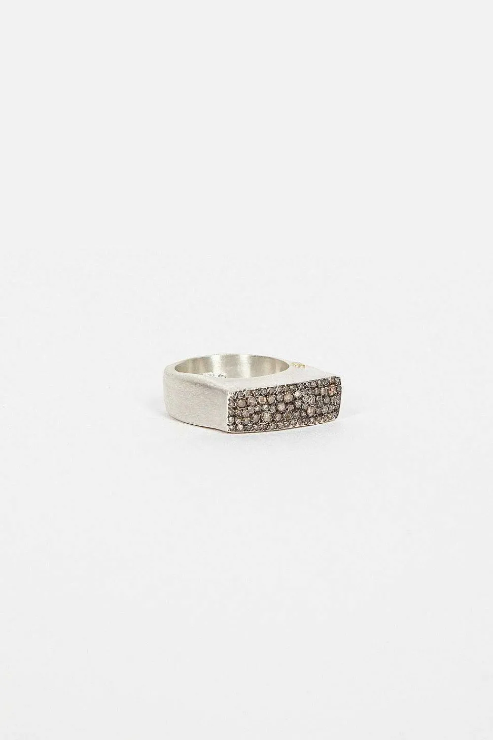 Rosa Maria Tumi Ring Sterling Silver/Cognac Diamond| Rings