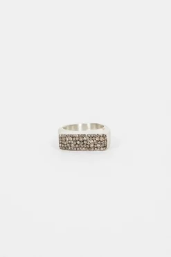 Rosa Maria Tumi Ring Sterling Silver/Cognac Diamond| Rings