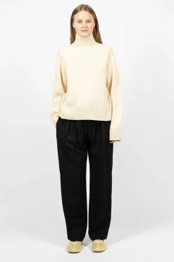 Acne Studios Turtleneck Sweater Cream Beige| Knitwear