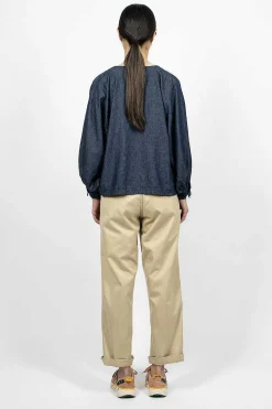 OrSlow Two Tuck Chino Khaki| Trousers