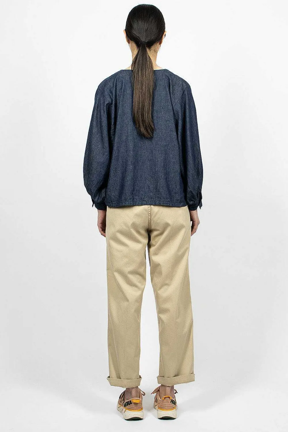 OrSlow Two Tuck Chino Khaki| Trousers