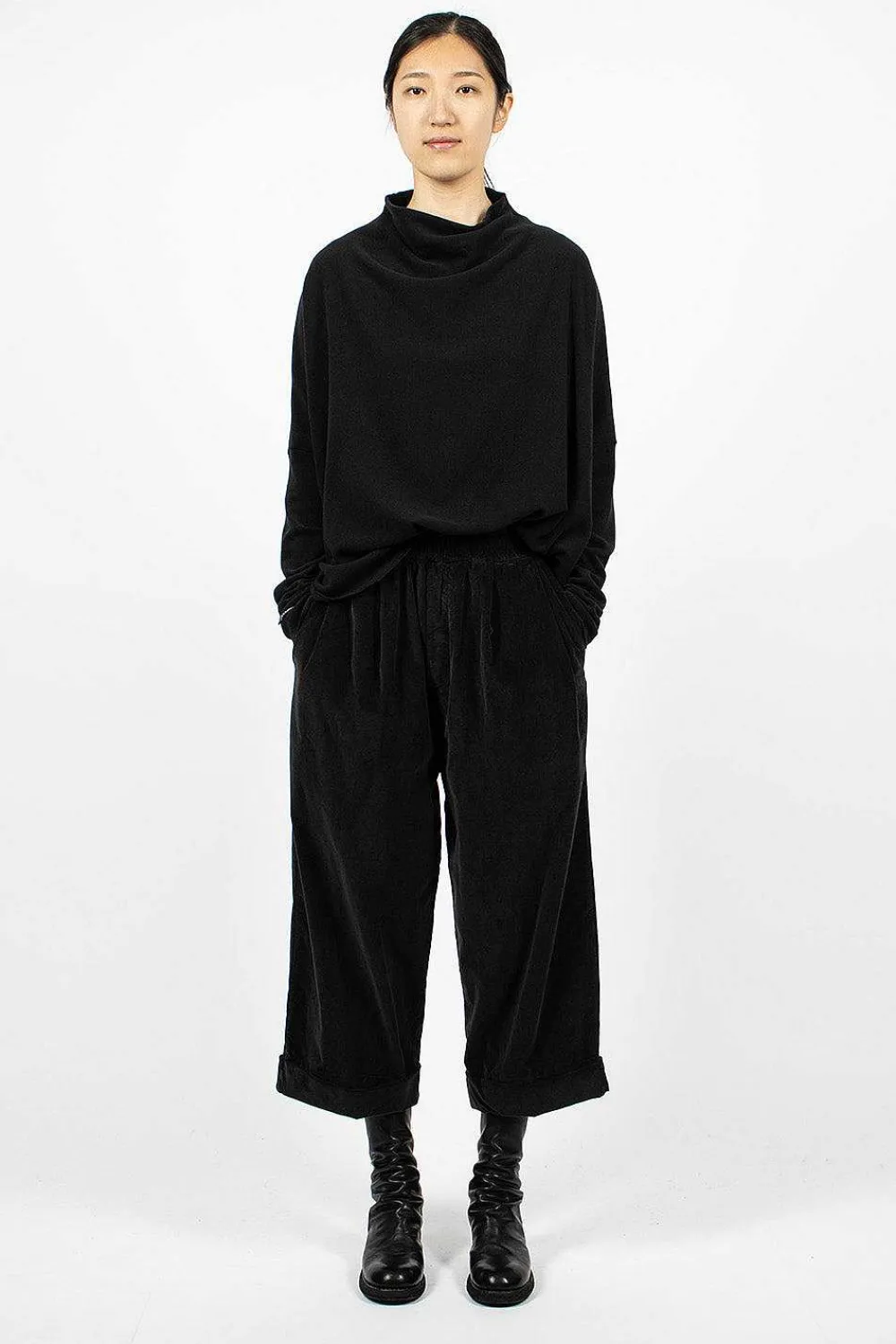 Album di Famiglia U2391 Bragoni Velvet Black| Trousers