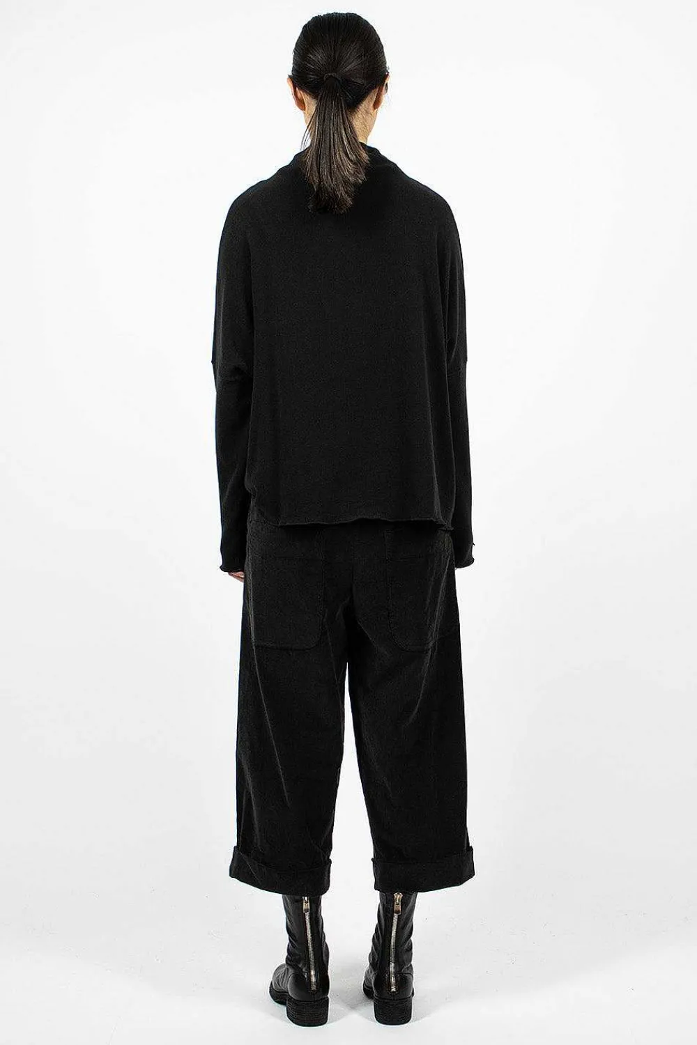 Album di Famiglia U2391 Bragoni Velvet Black| Trousers