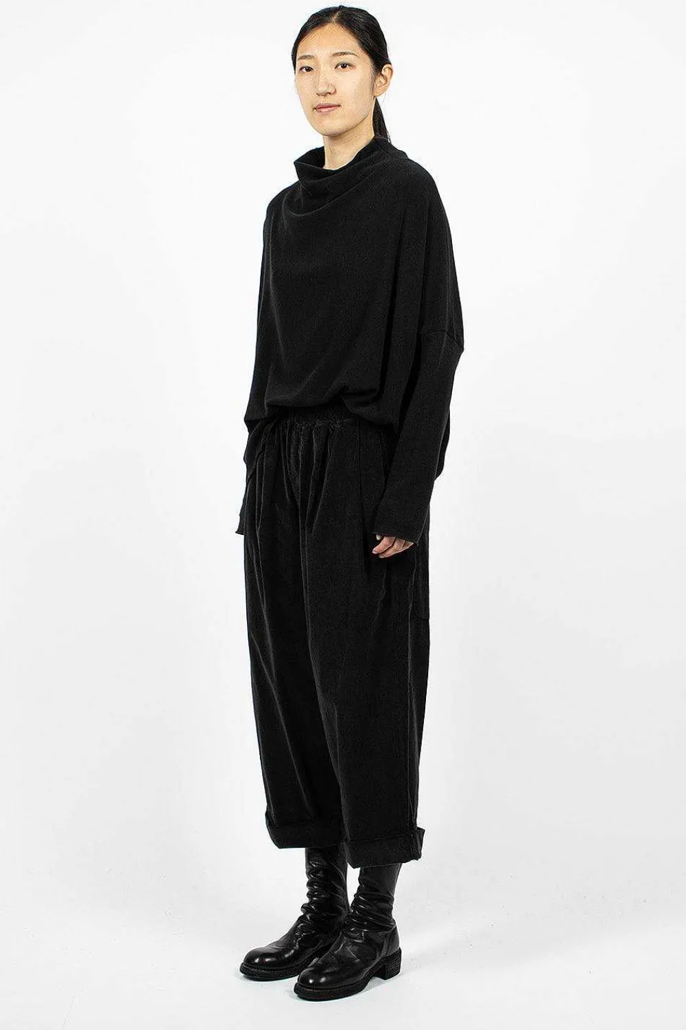 Album di Famiglia U2391 Bragoni Velvet Black| Trousers