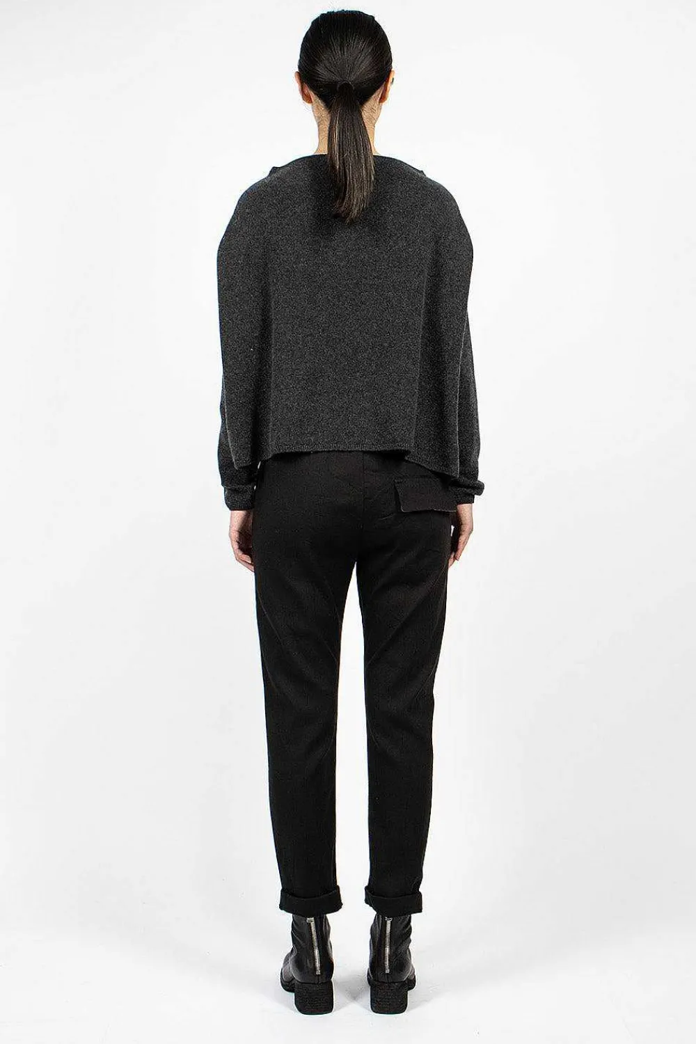 Album di Famiglia U23103 Slim Trouser Black| Trousers