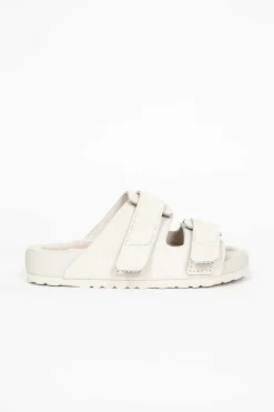 Birkenstock Uji Vl Cazador Shearling Sandal Powder| Shoes
