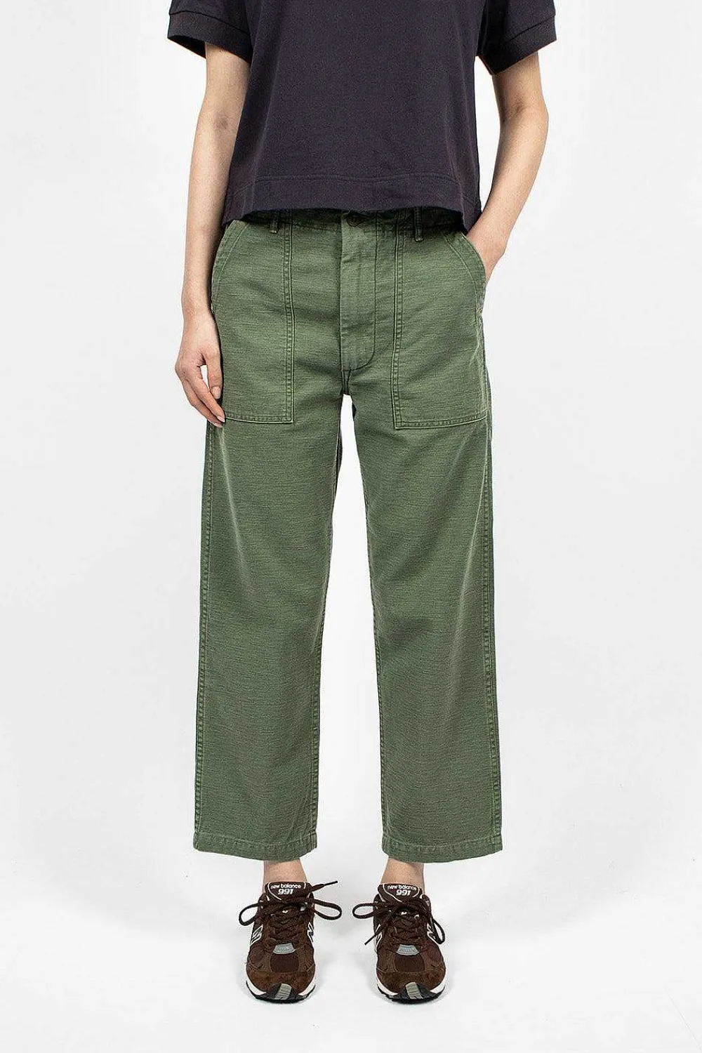 OrSlow Us Army Fatigue Pant Green Used| Trousers
