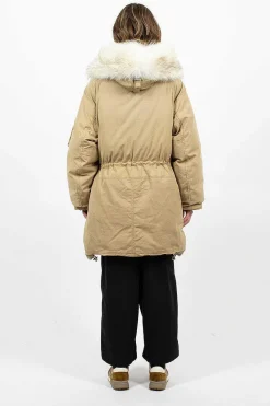 VISVIM Valdez Down Coat Beige| Outerwear