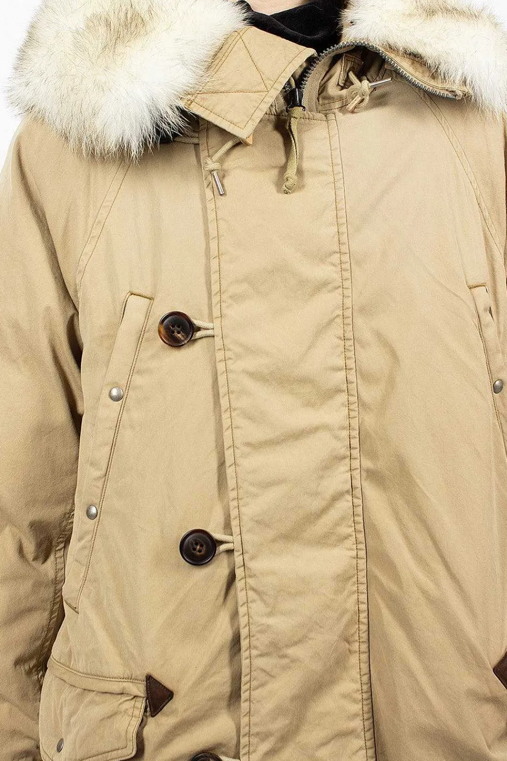 VISVIM Valdez Down Coat Beige| Outerwear
