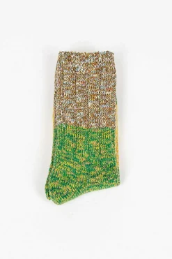 Kapital Van Gogh Sock Green| Tights & Socks