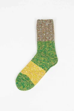 Kapital Van Gogh Sock Green| Tights & Socks