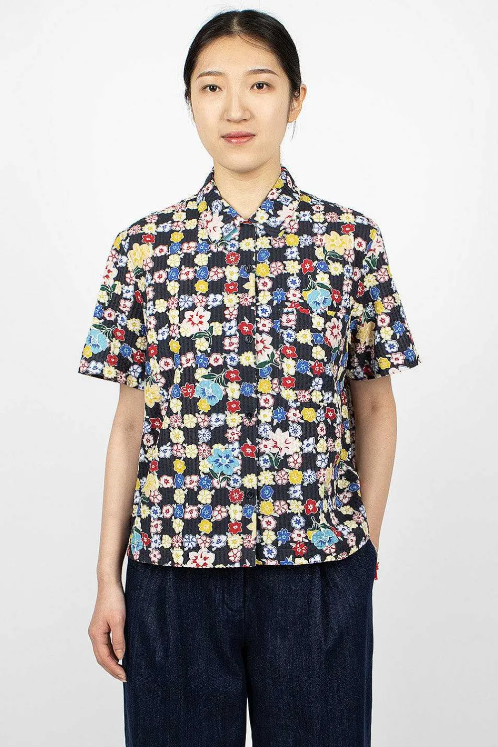 YMC Vegas Short Sleeve Shirt Multi| Shirts