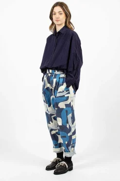 Casey Casey Verger Ultime Printed Pant| Trousers