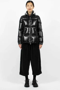 Moncler Vistule Down Jacket Black| Outerwear