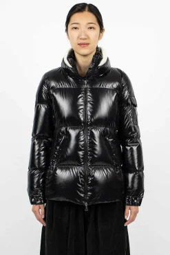 Moncler Vistule Down Jacket Black| Outerwear