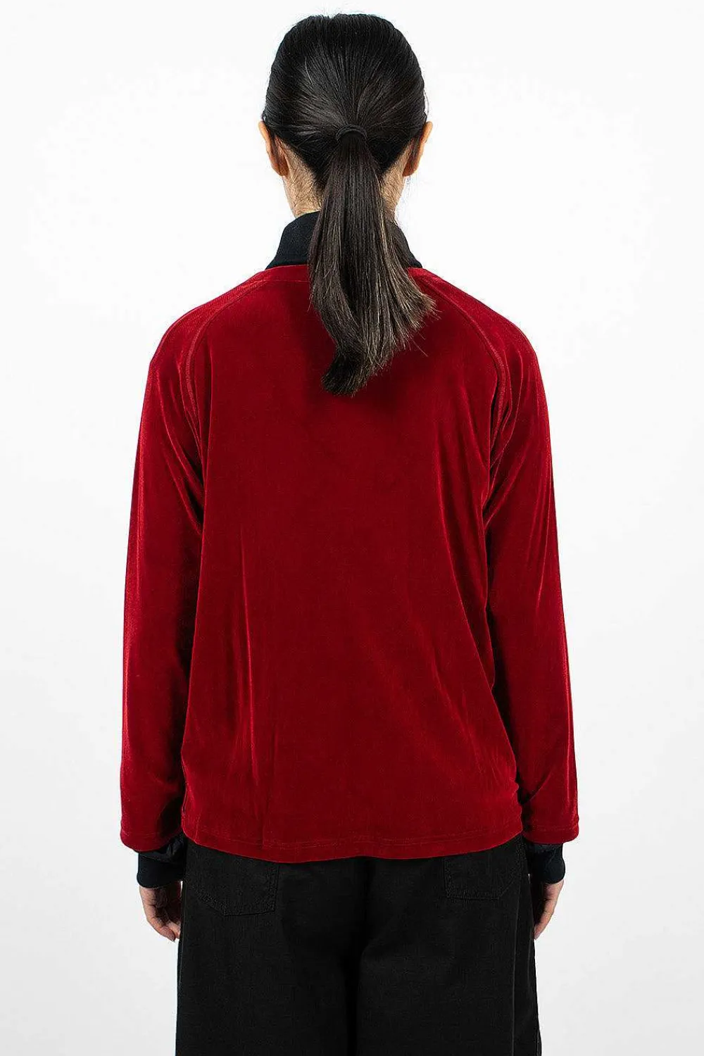 Needles V-Neck Cardigan Red| Outerwear