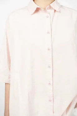 Casey Casey Waga S/Sleeve Shirt Pink| Shirts