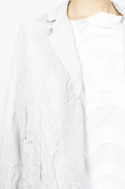 Daniela Gregis Washed Coat White Sand| Outerwear
