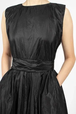 Daniela Gregis Washed Silk Button Pinafore| Dresses