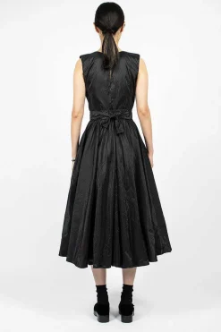 Daniela Gregis Washed Silk Button Pinafore| Dresses
